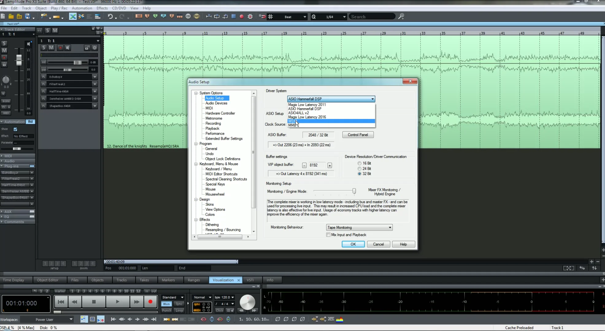 Testing VST on Vimeo