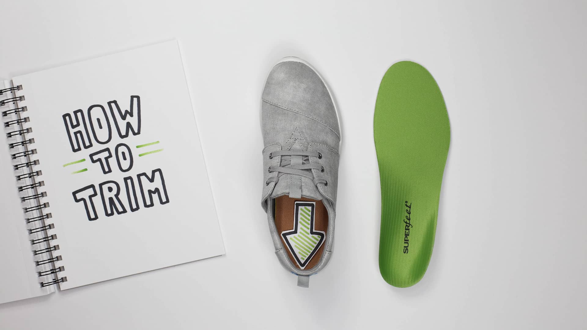 Superfeet How to Trim Insoles on Vimeo