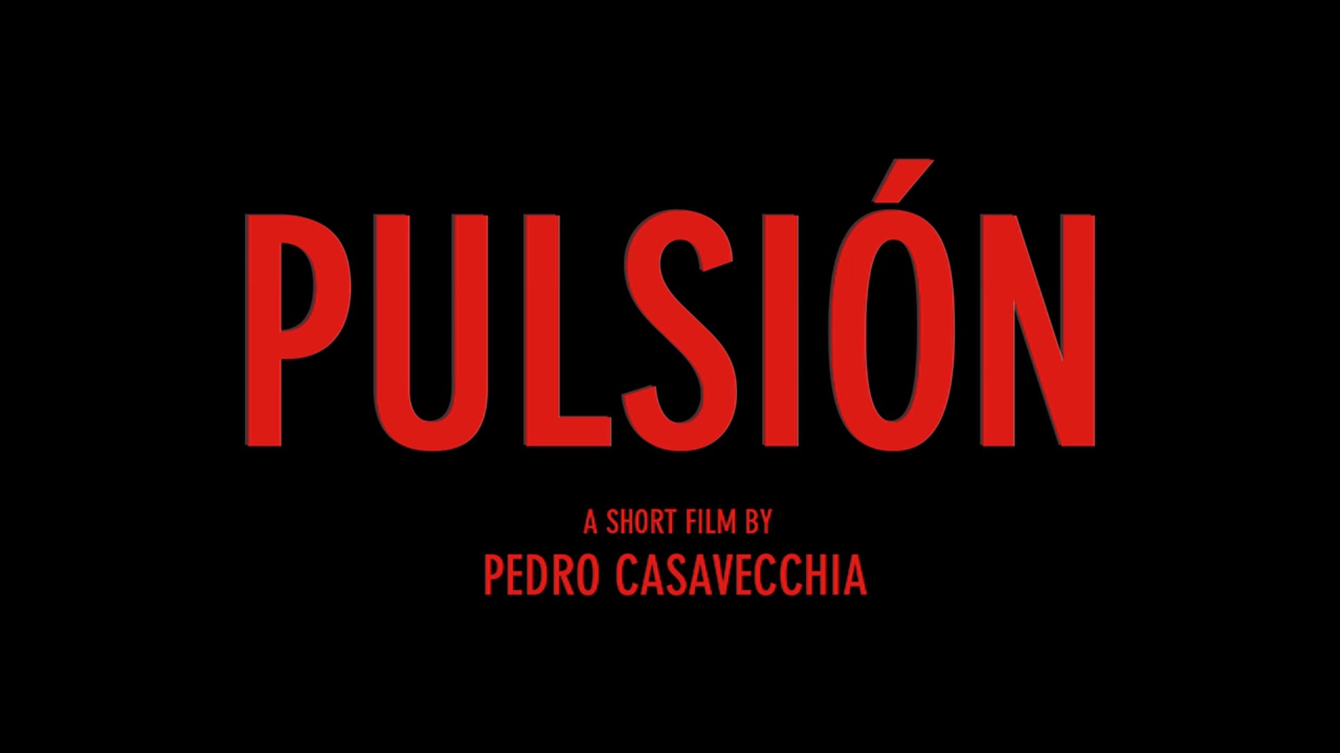 Pulsion Teaser - A short Film by Pedro Casavecchia