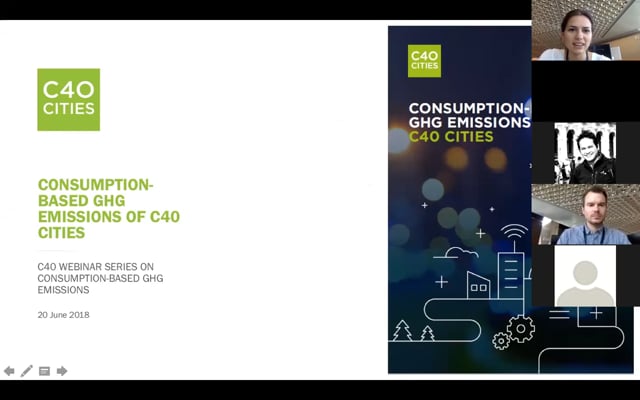 Consumption-based GHG emissions of C40 cities