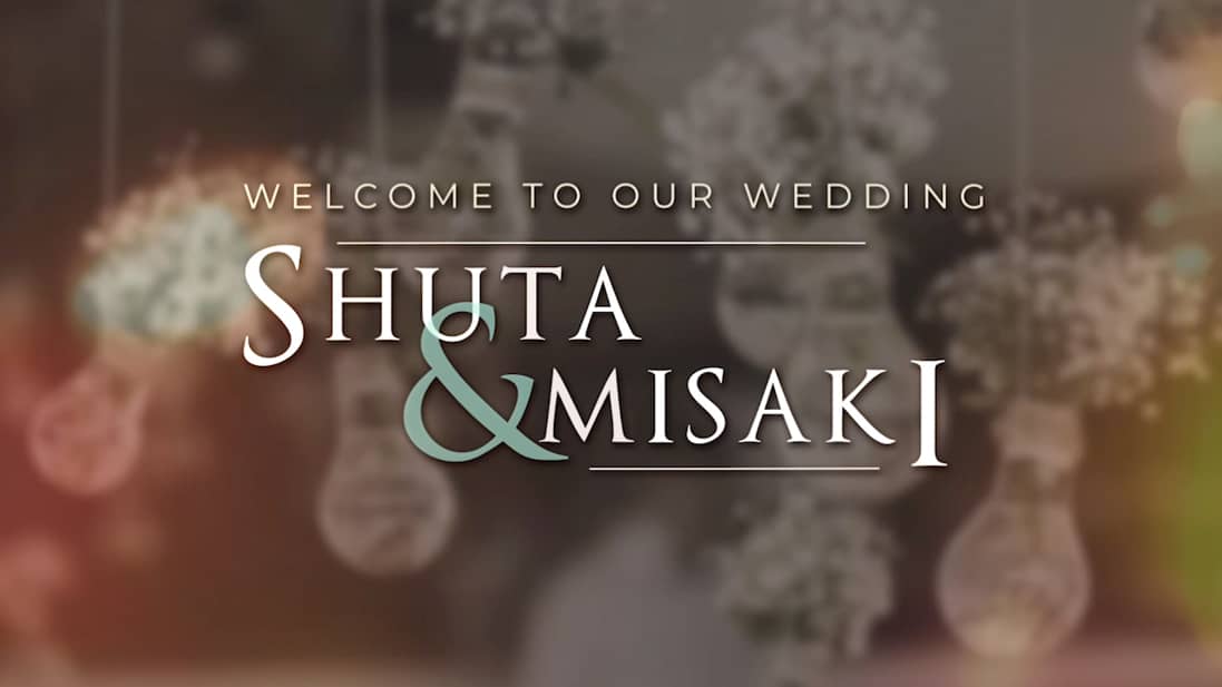 結婚式のオープニングムービー おしゃれでかっこいいamazing Favio Wedding Movie