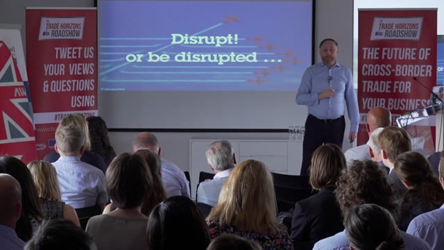 Trade Horizons Roadshow Cornwall with Futurist Keynote Speaker Andrew Grill