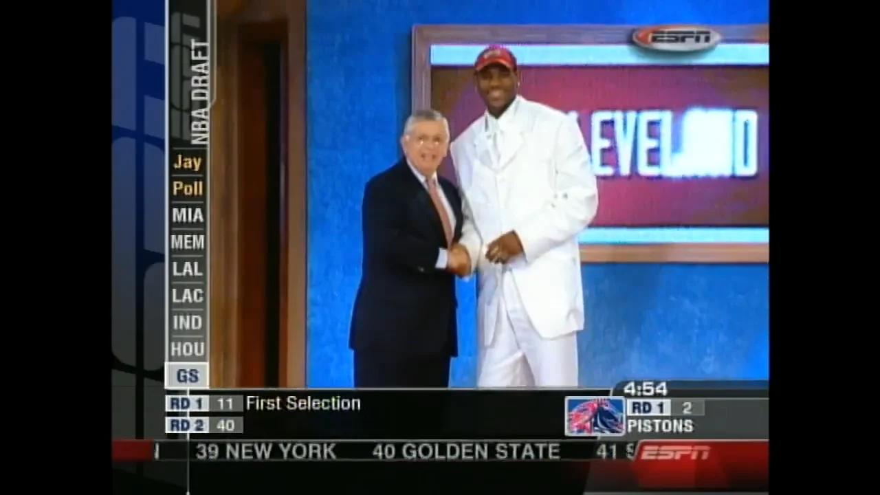 lebron draft