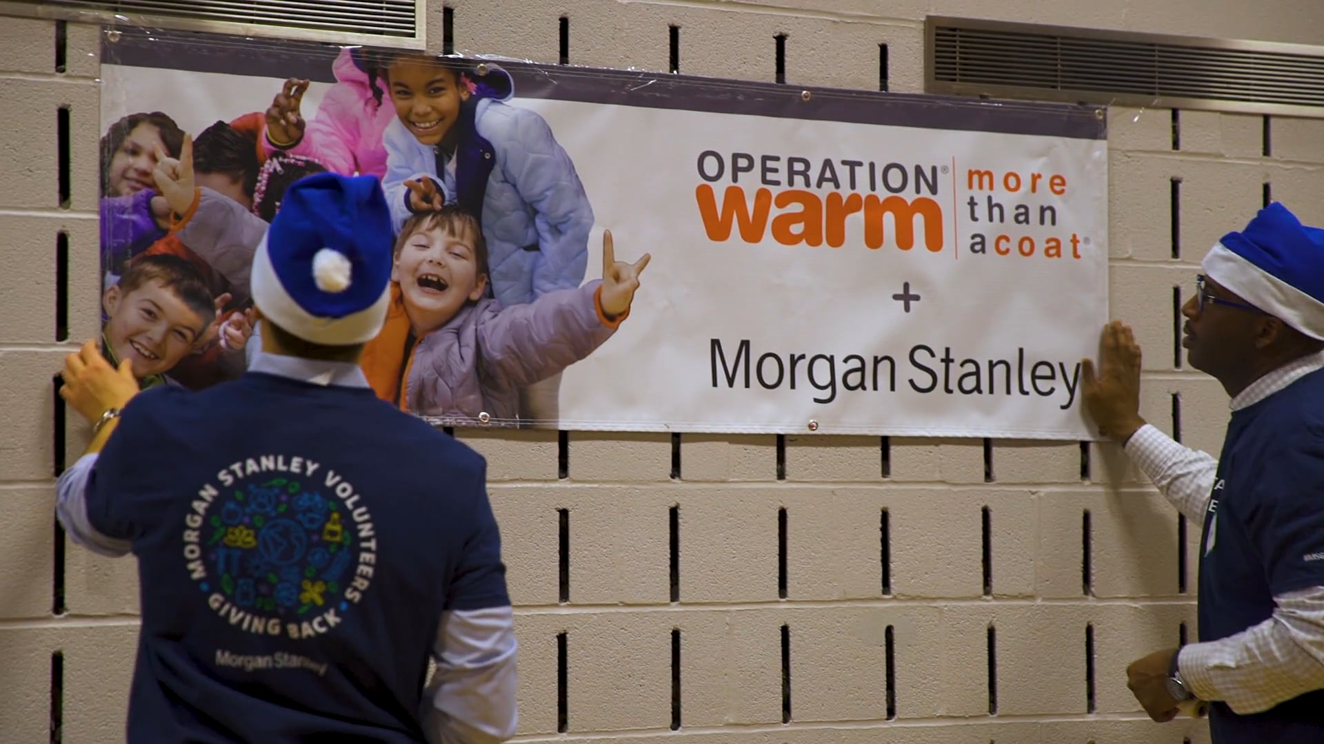Operation Warm + Morgan Stanley Corporate Charity Event