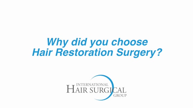 Hair Transplant Patient Testimonial - New Jersey