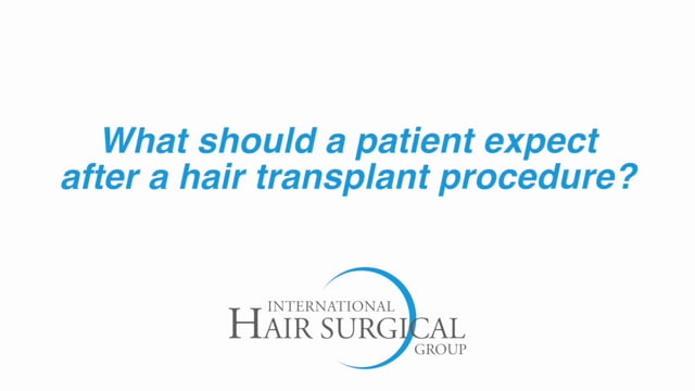 What happens after hair transplantation? John Schwinning, M.D.