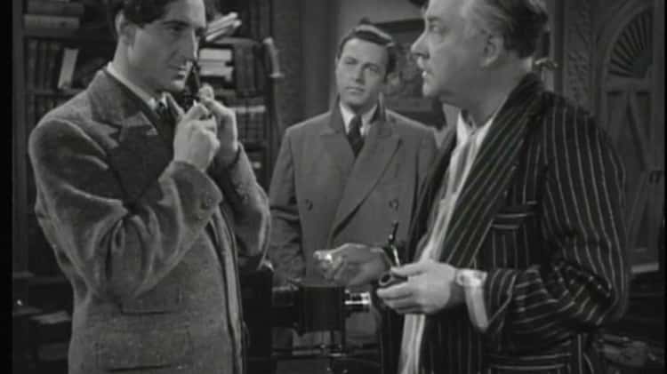 Sherlock Holmes Secret Weapon 1942 starring Basil Rathbone and Nigel Bruce