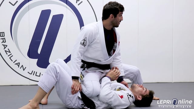 Front Bear Hug Defense to Hip Throw to Knee on Belly