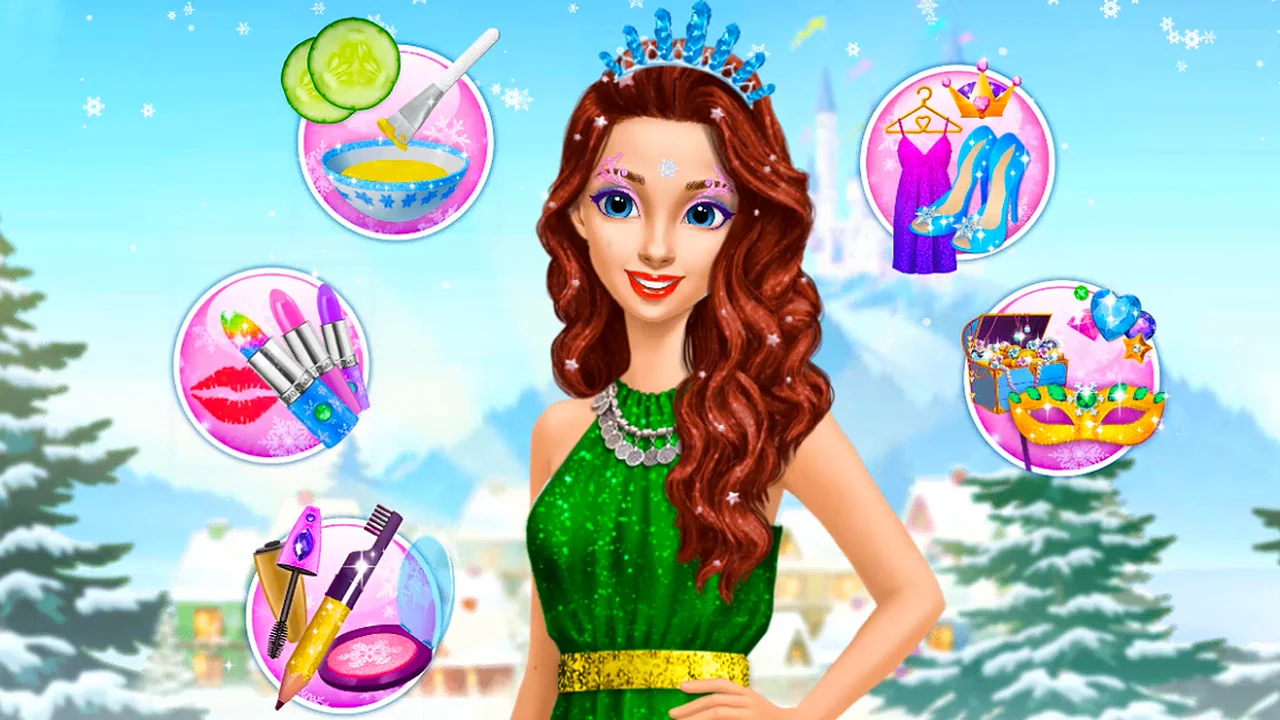 Princess Hairstyles Dress up Game