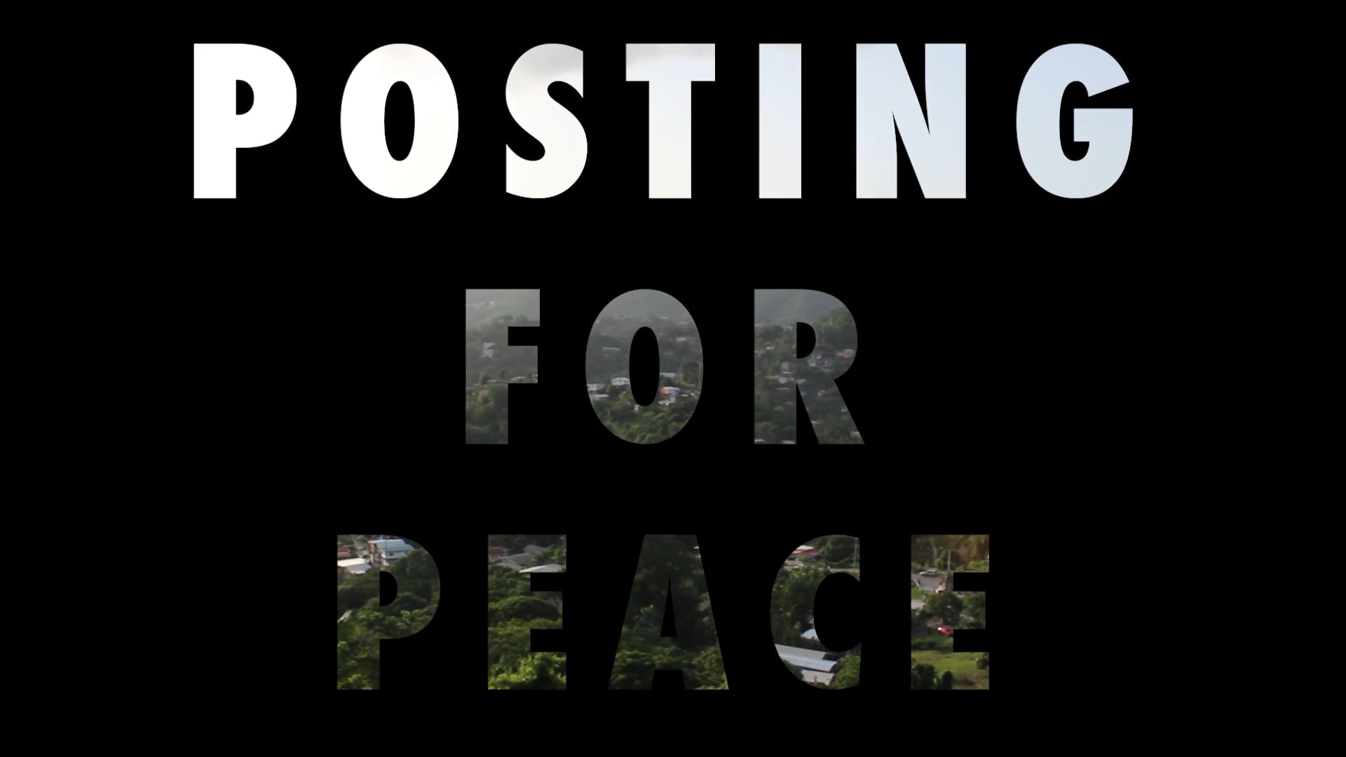 Posting for Peace