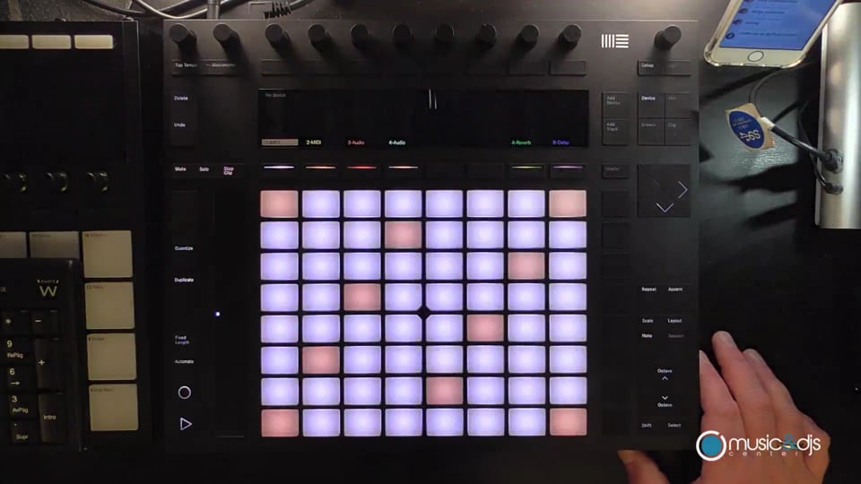 Construcción de un directo completo con ableton live y push 2 (Parte 12)