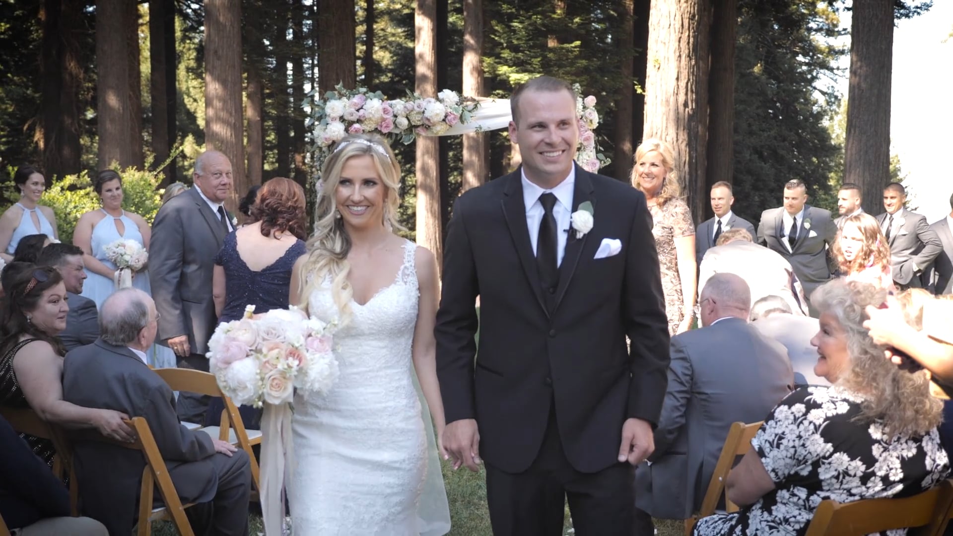 (Lead) S + T's Woodside, CA Wedding Video - Mountainside Terrace