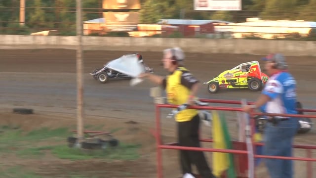 POWRI Lucas Oil WAR Sprint Car League- Midway Speedway 6-22-18