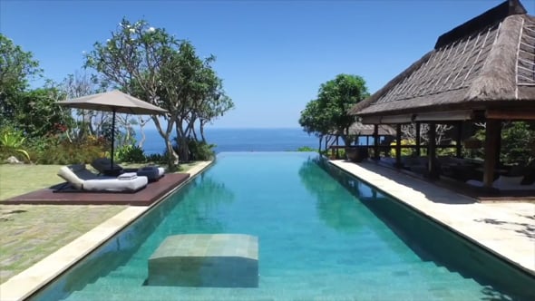 Бали закат Bvlgari Resort