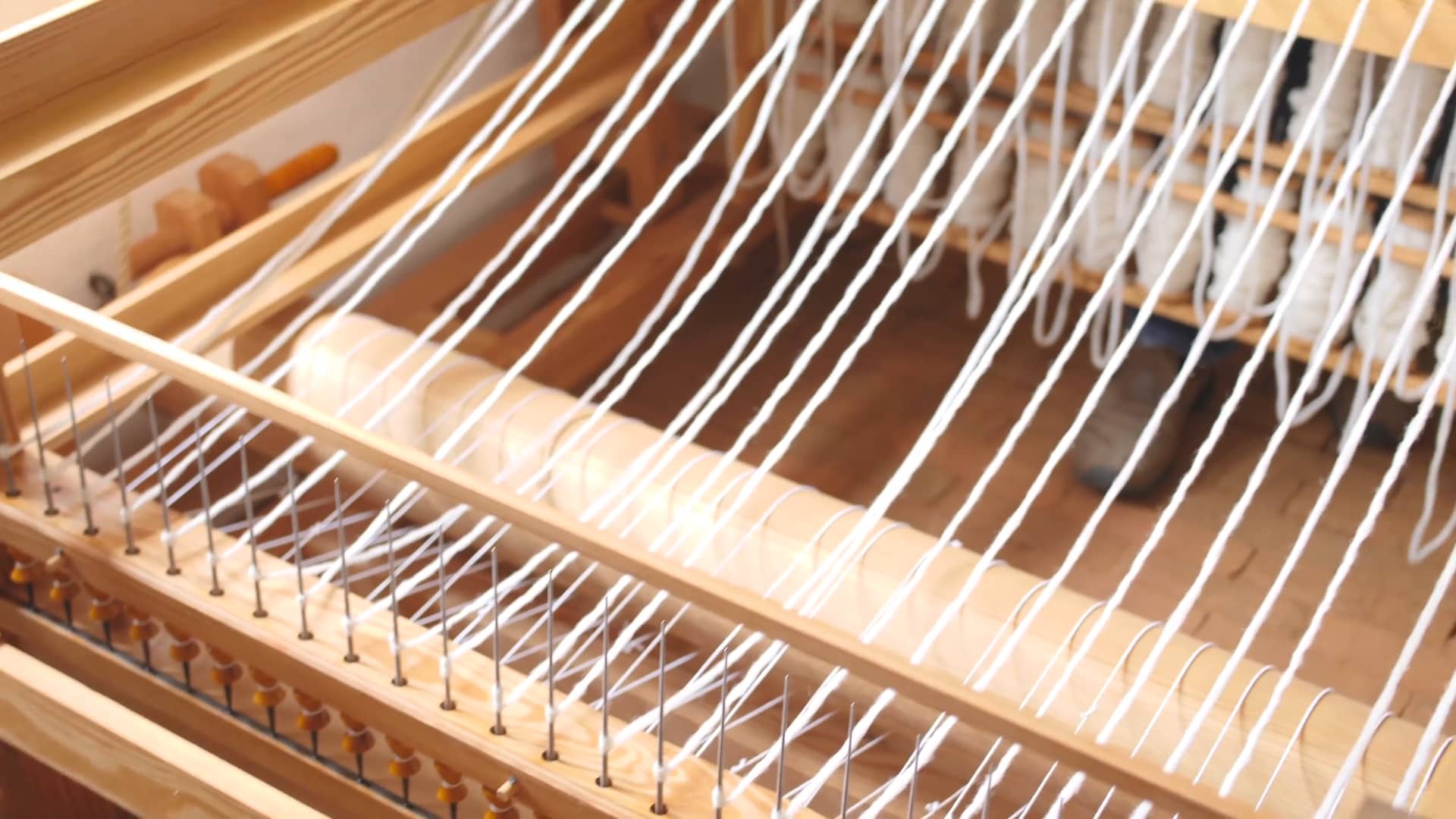 Operation of the Spinning Jenny on Vimeo