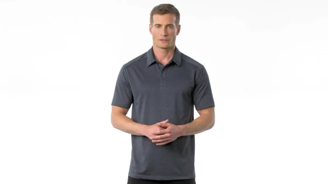 Port Authority K574 Digi Heather Performance Polo