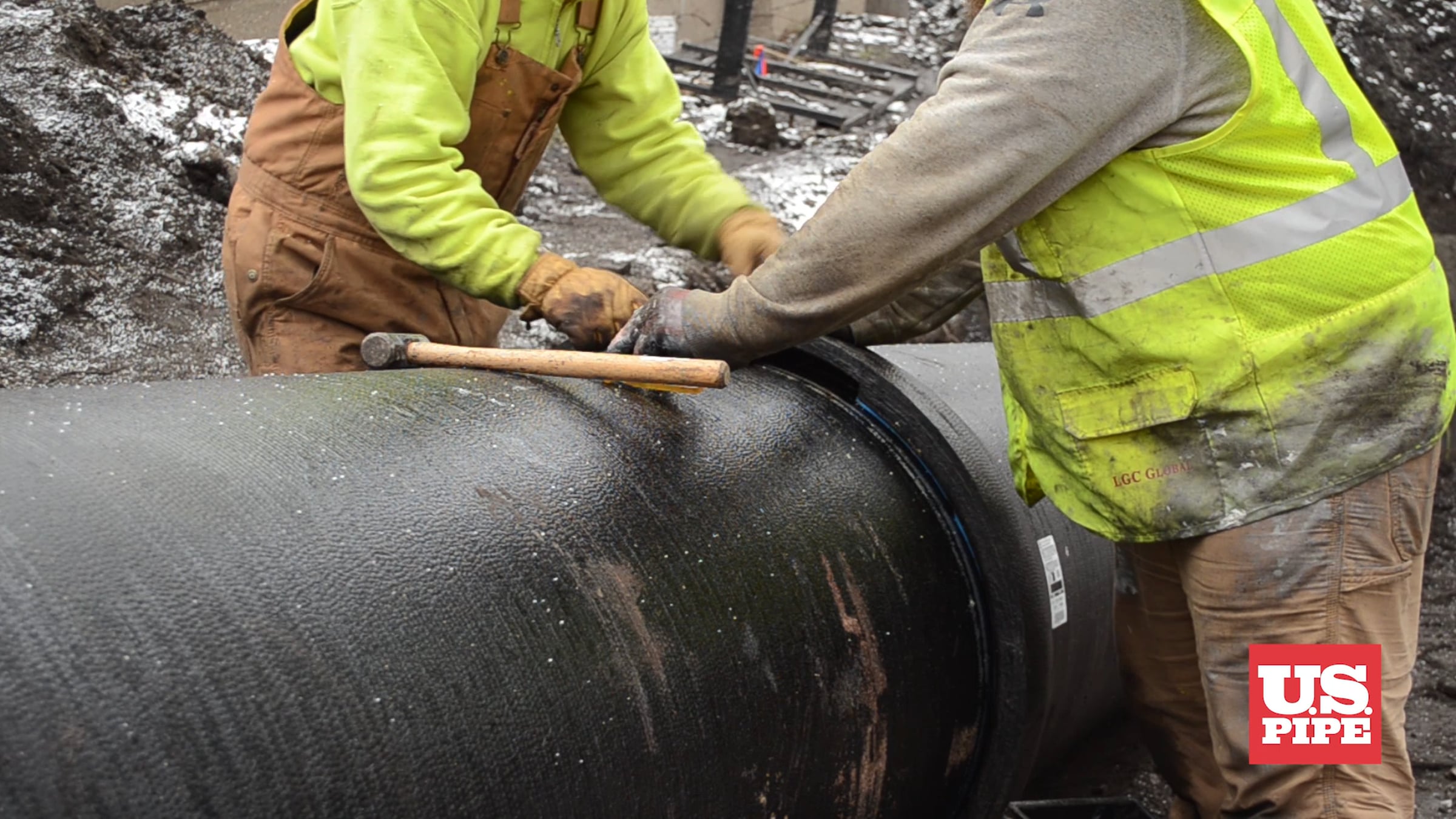 U.S. Pipe HDSS install using Horizontal Directional Drilling | Videos ...