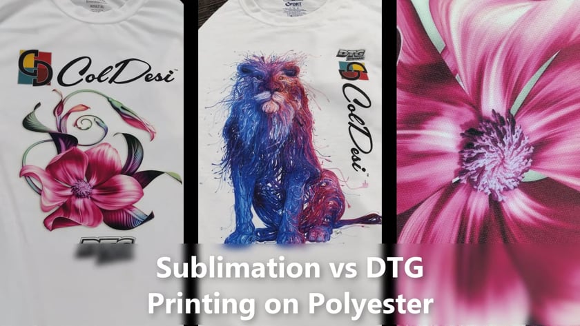 100% Polyester T-shirt for sublimation print