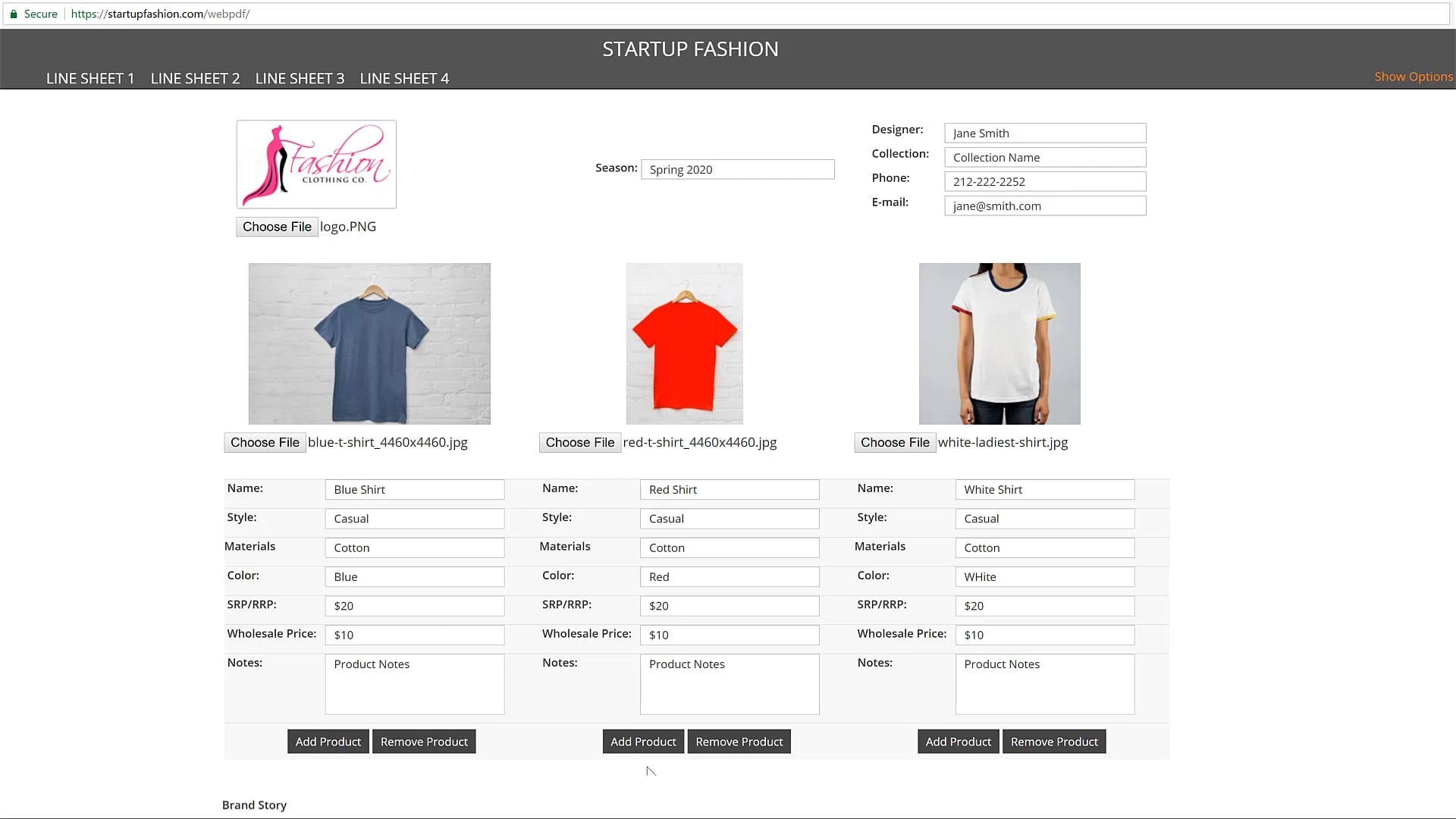 How to Create a Fashion Line Sheet for Wholesale Buyers on Vimeo