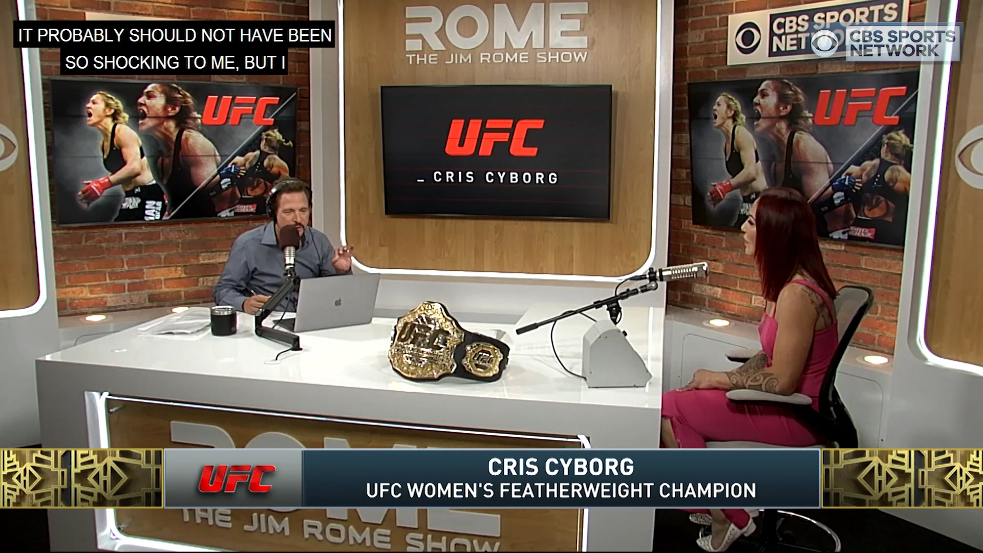 The Jim Rome Show: Cris Cyborg on Ronda Rousey on Vimeo