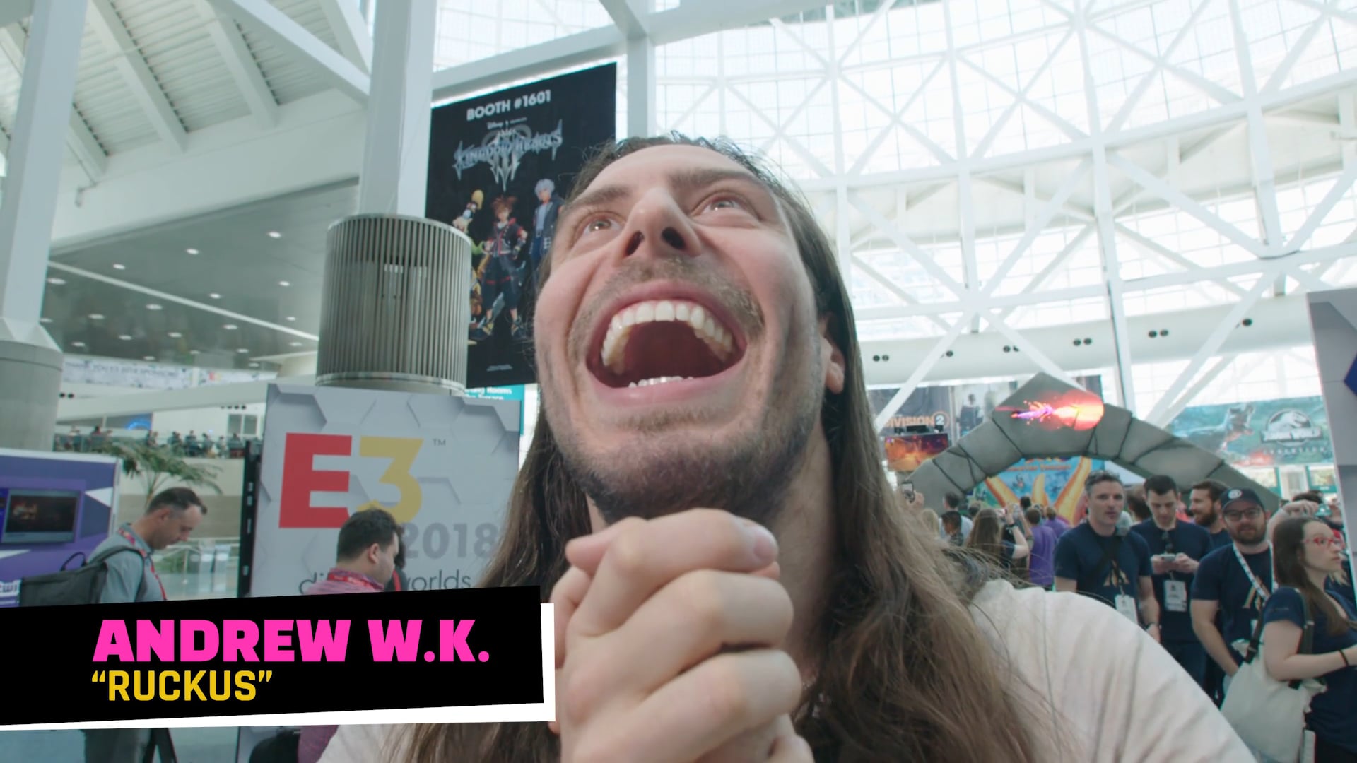 Andrew W.K. RAGE 2 at E3 2018