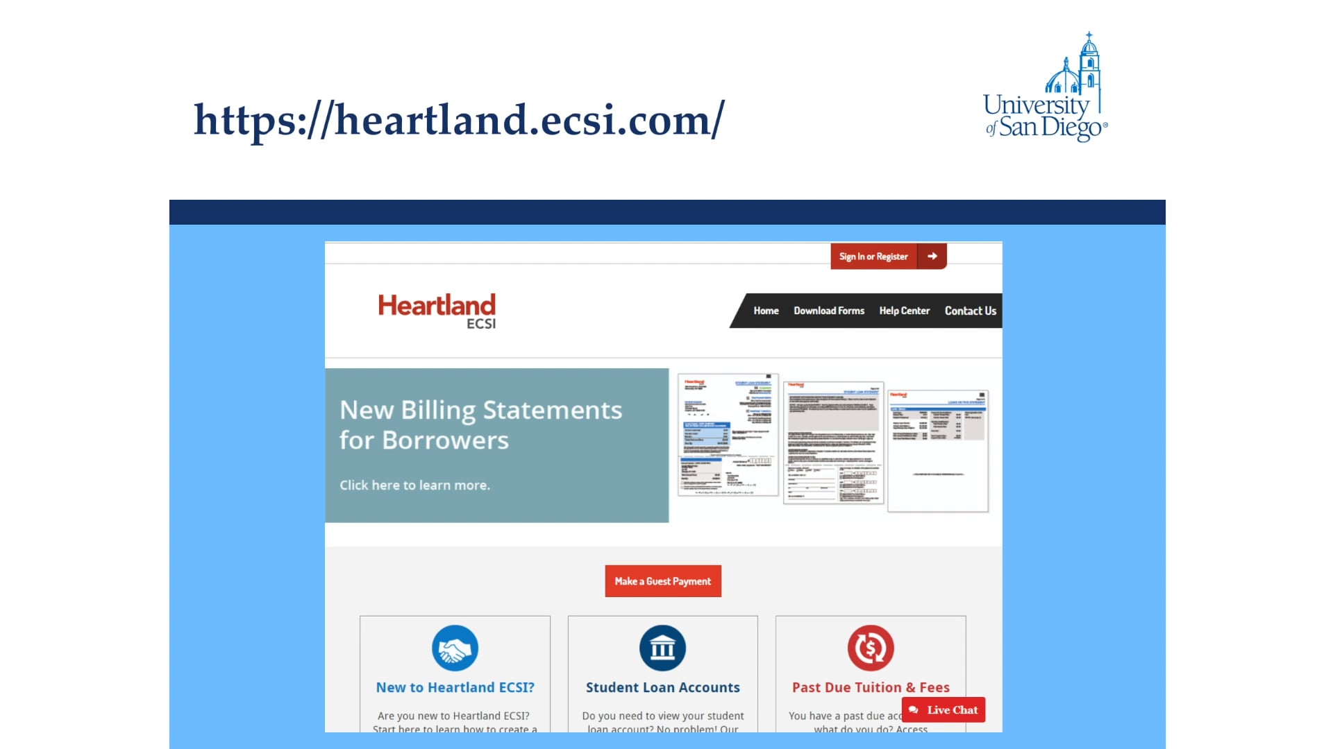 Heartland ECSI Account Set-Up on Vimeo