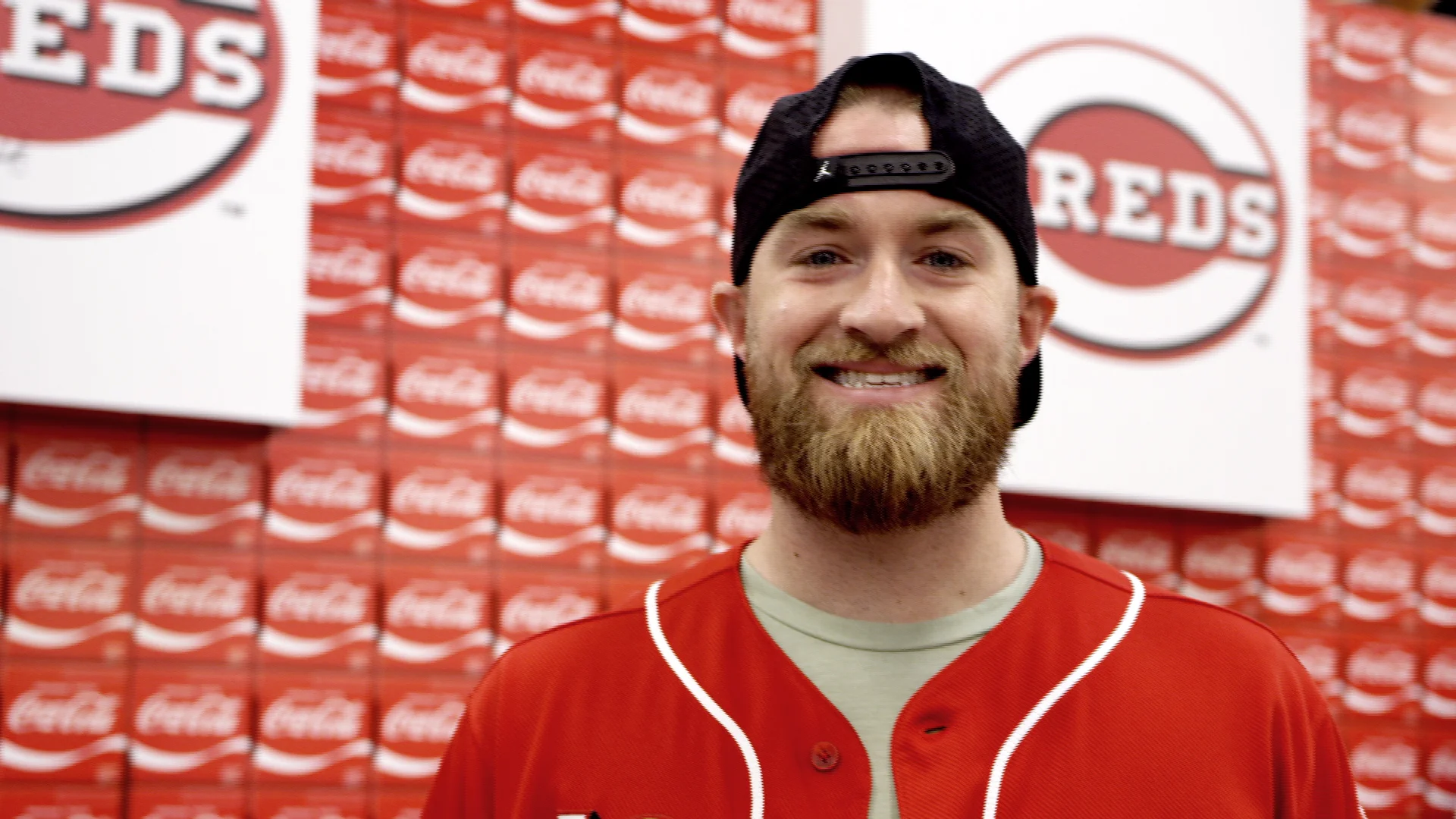 Cincinnati Reds - Tucker Barnhart is patiently waiting. ➡️