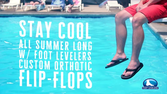 Foot levelers sale flip flops