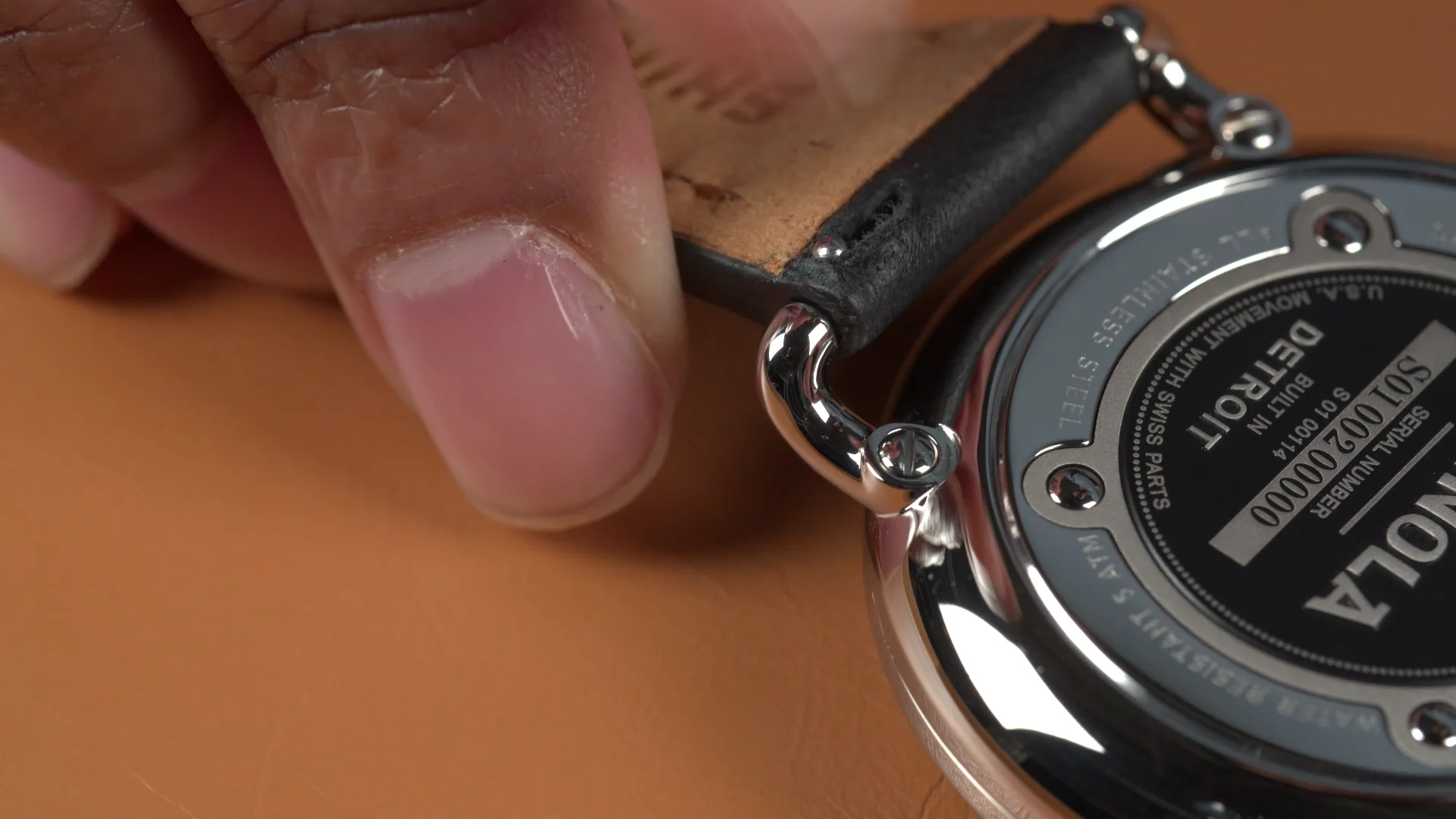 Shinola watch online strap