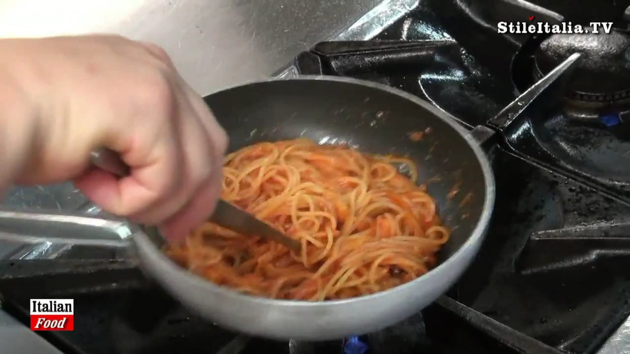Italian Food - Spaghetti alla Norma Italian Cuisine Hotel Villa Diodoro  Taormina