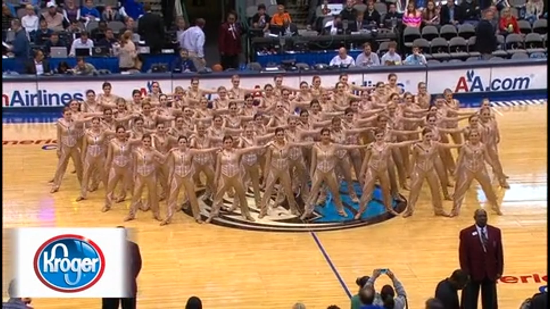Kroger Halftime Show - Emerald Bells High Kick [03-03-2012]