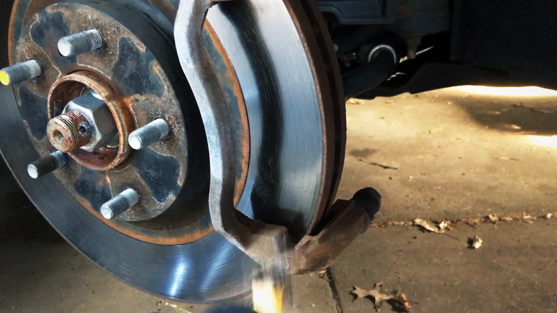 Fixing Brake Caliper Rattle on Vimeo