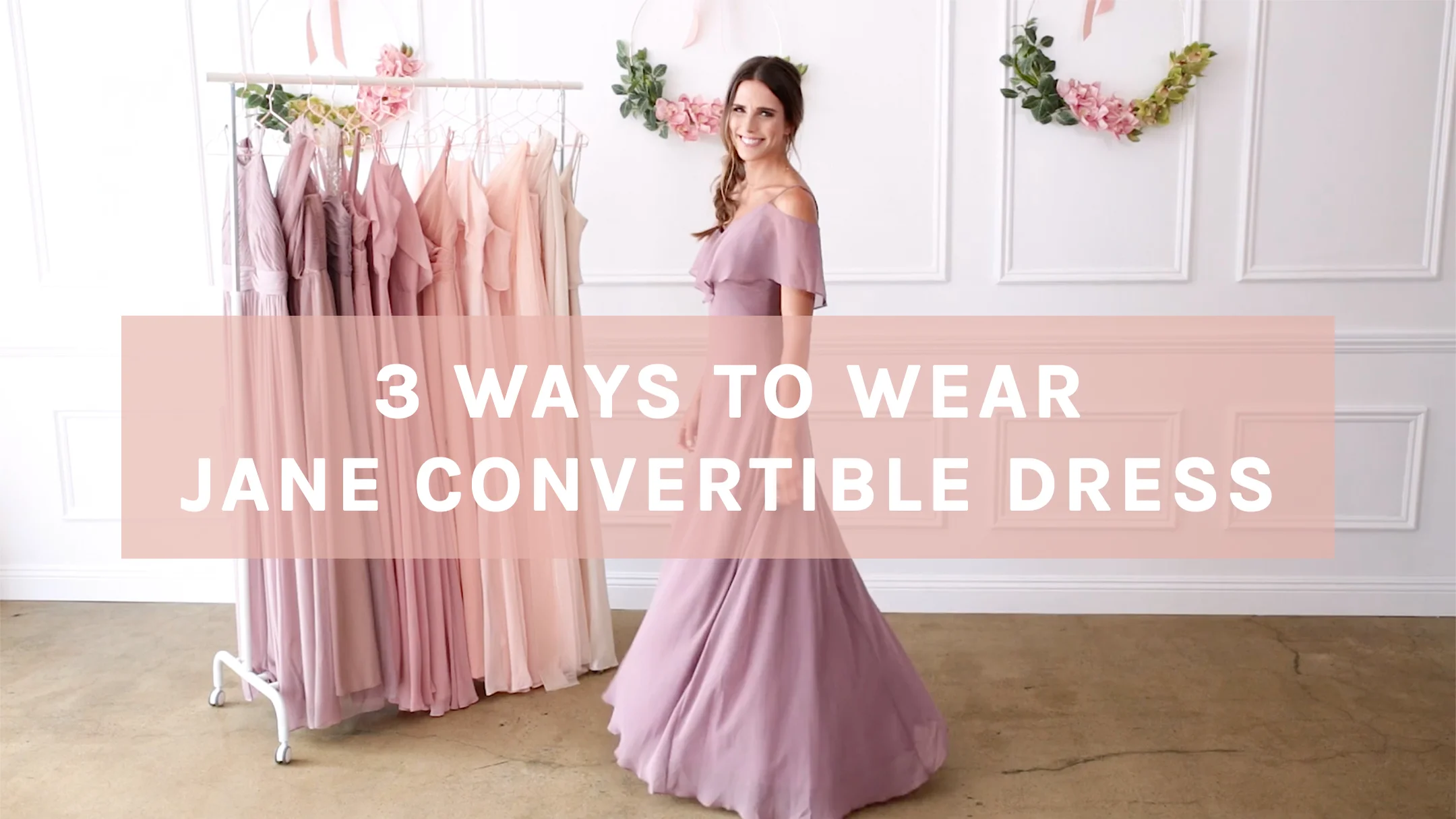 Ways to wear convertible hotsell bridesmaid dress