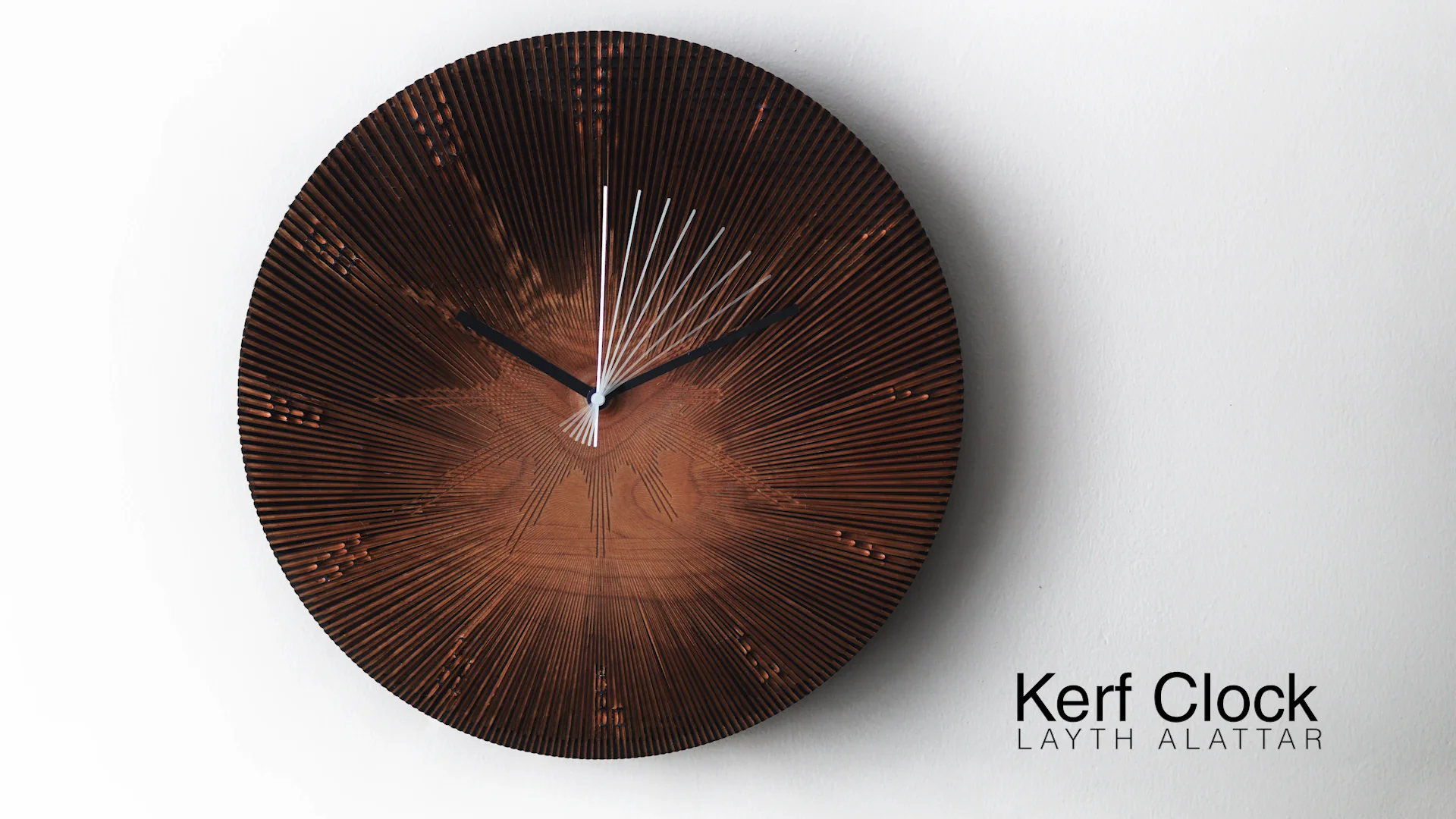 Kerf Clock on Vimeo