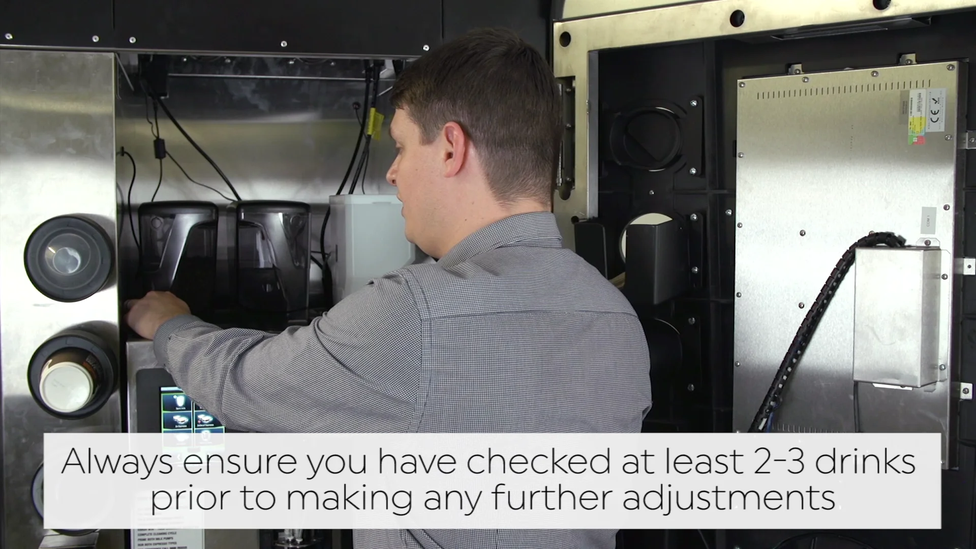 Halo vending machine instructional – quality check on Vimeo