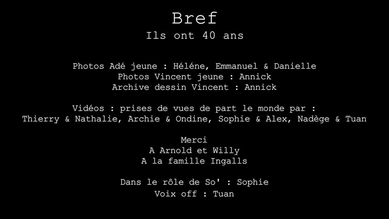 Bref, aujourd'hui j'ai 40 ans - Organiser son quotidien