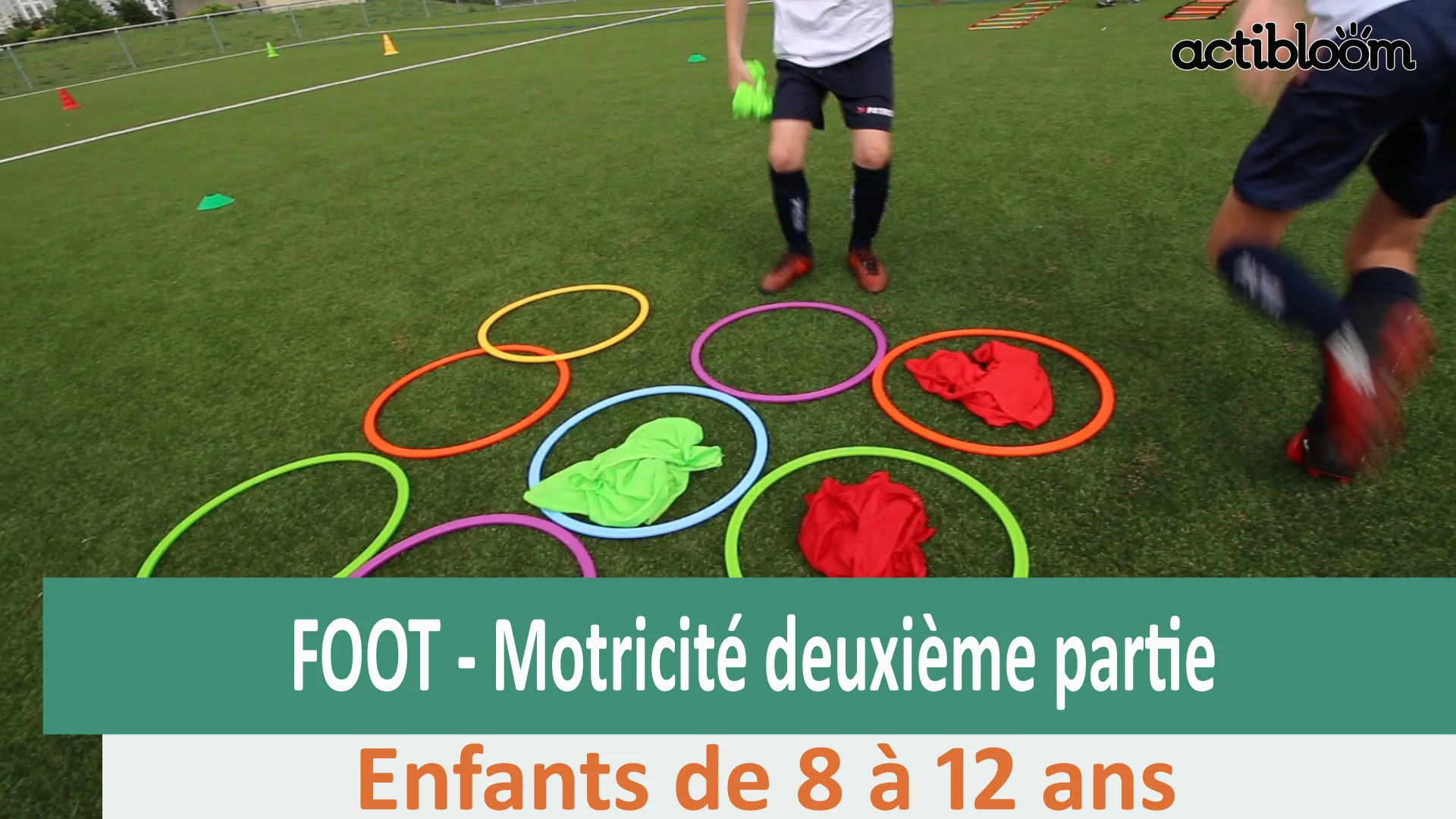 Foot motricité, 1 ère Partie, échelle de rythme et jeu du morpion on Vimeo