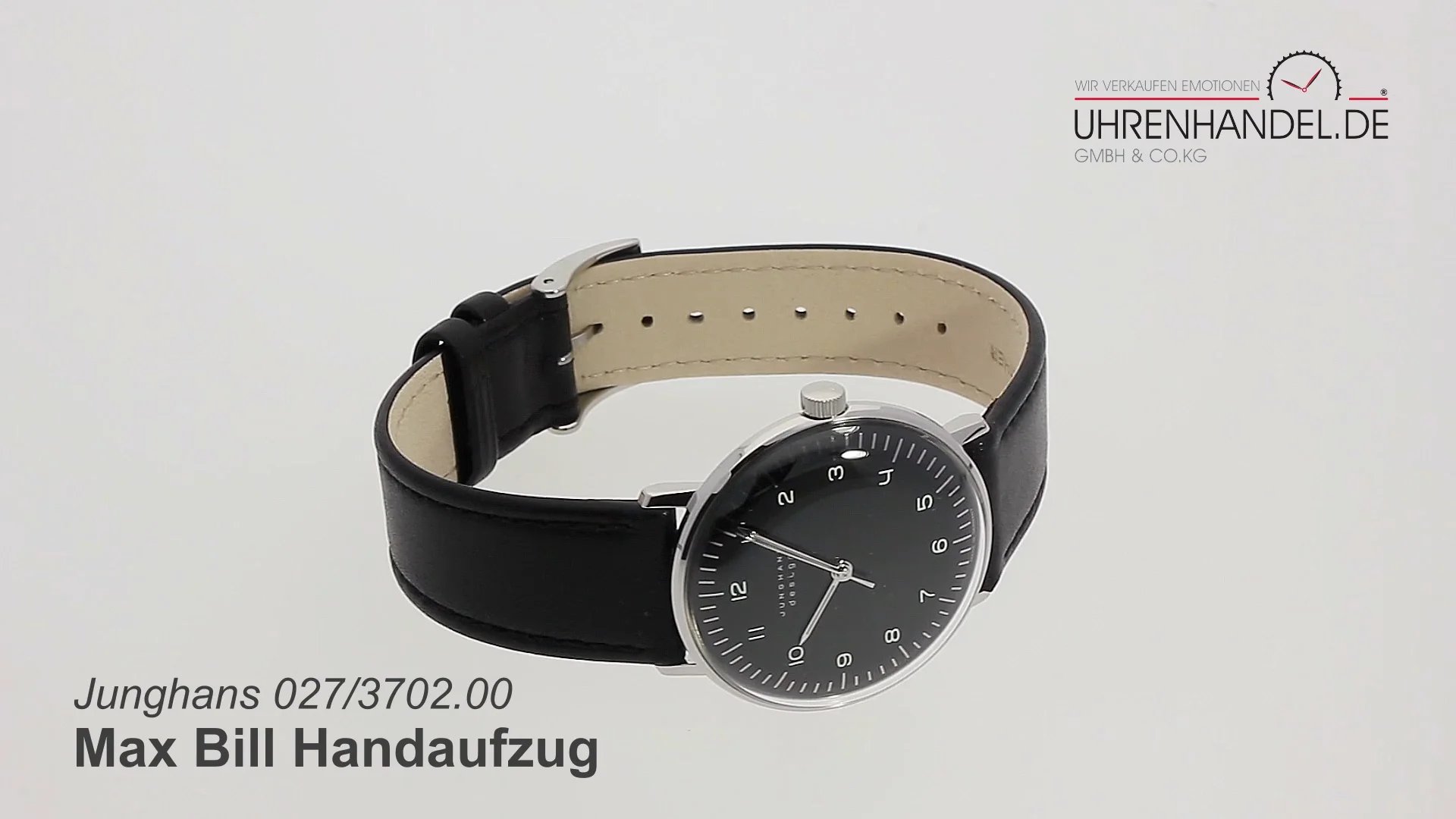 Junghans Max Bill Handaufzug Damenuhr 027 3702.00