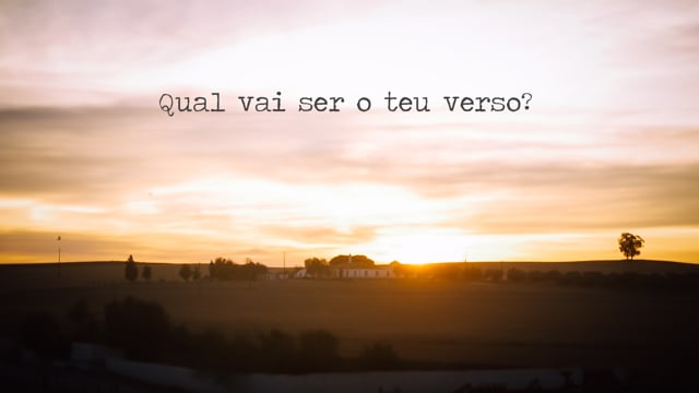 Qual vai ser o teu verso? [What will your verse be?]