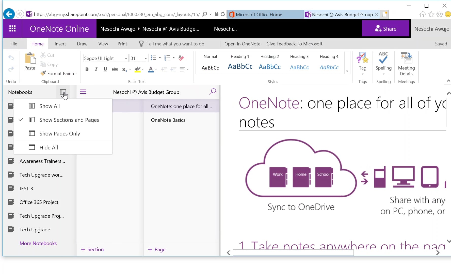 OneNote Session 2 - Getting Started on Vimeo