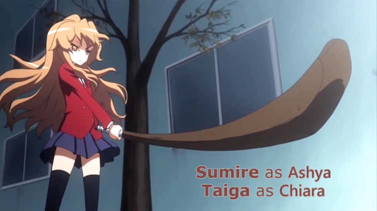 Taiga vs Sumire  Toradora! 