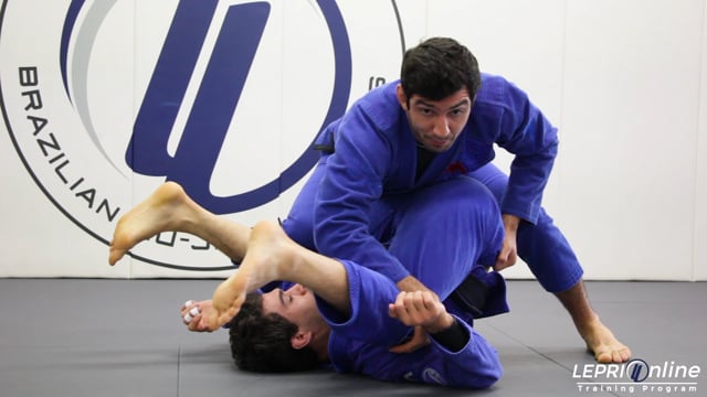 Leg Drag Pass to Side Control When Opponent is in Open Guard