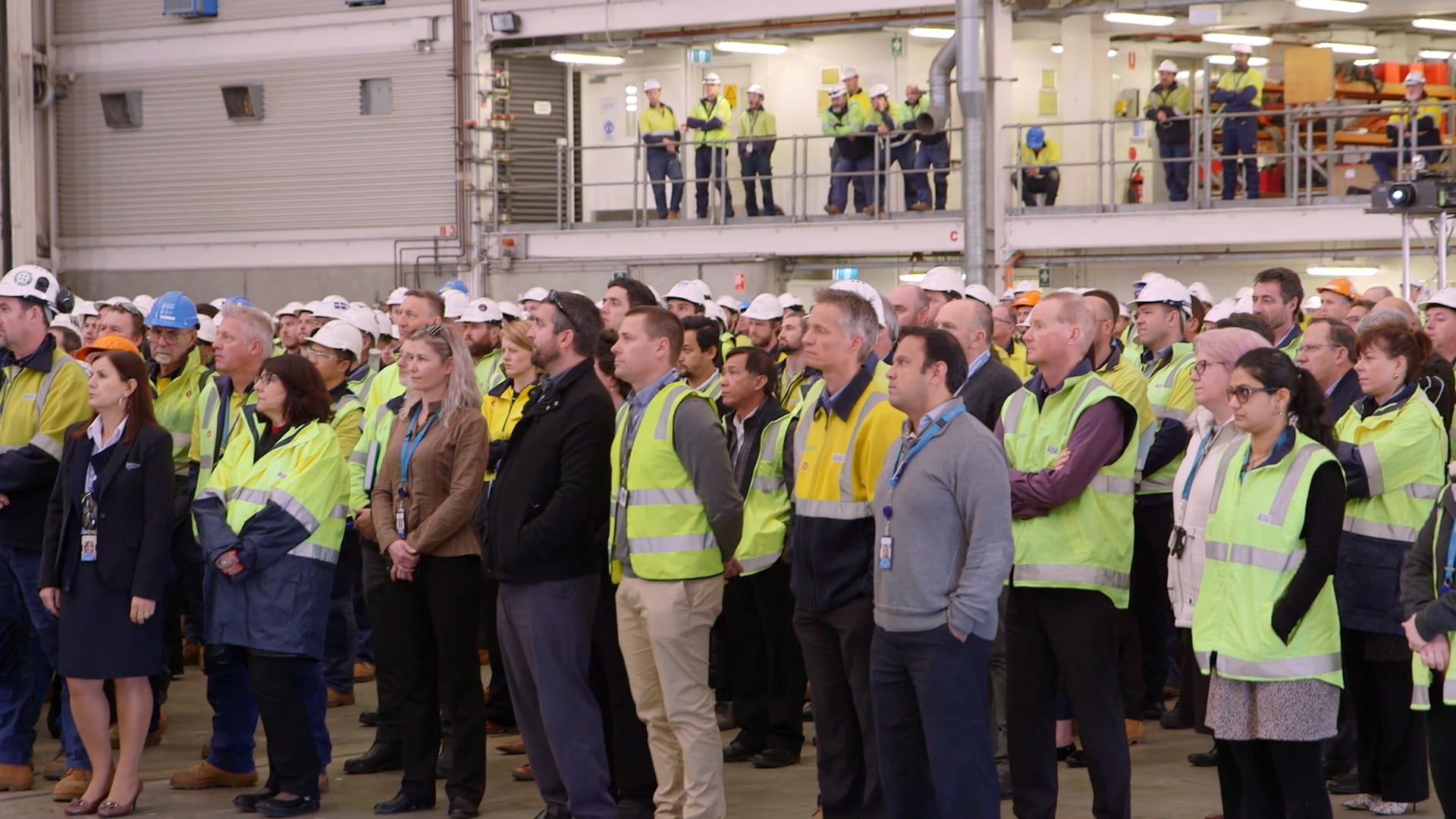 ASC Shipbuilding workers respond to Future Frigate announcement on Vimeo