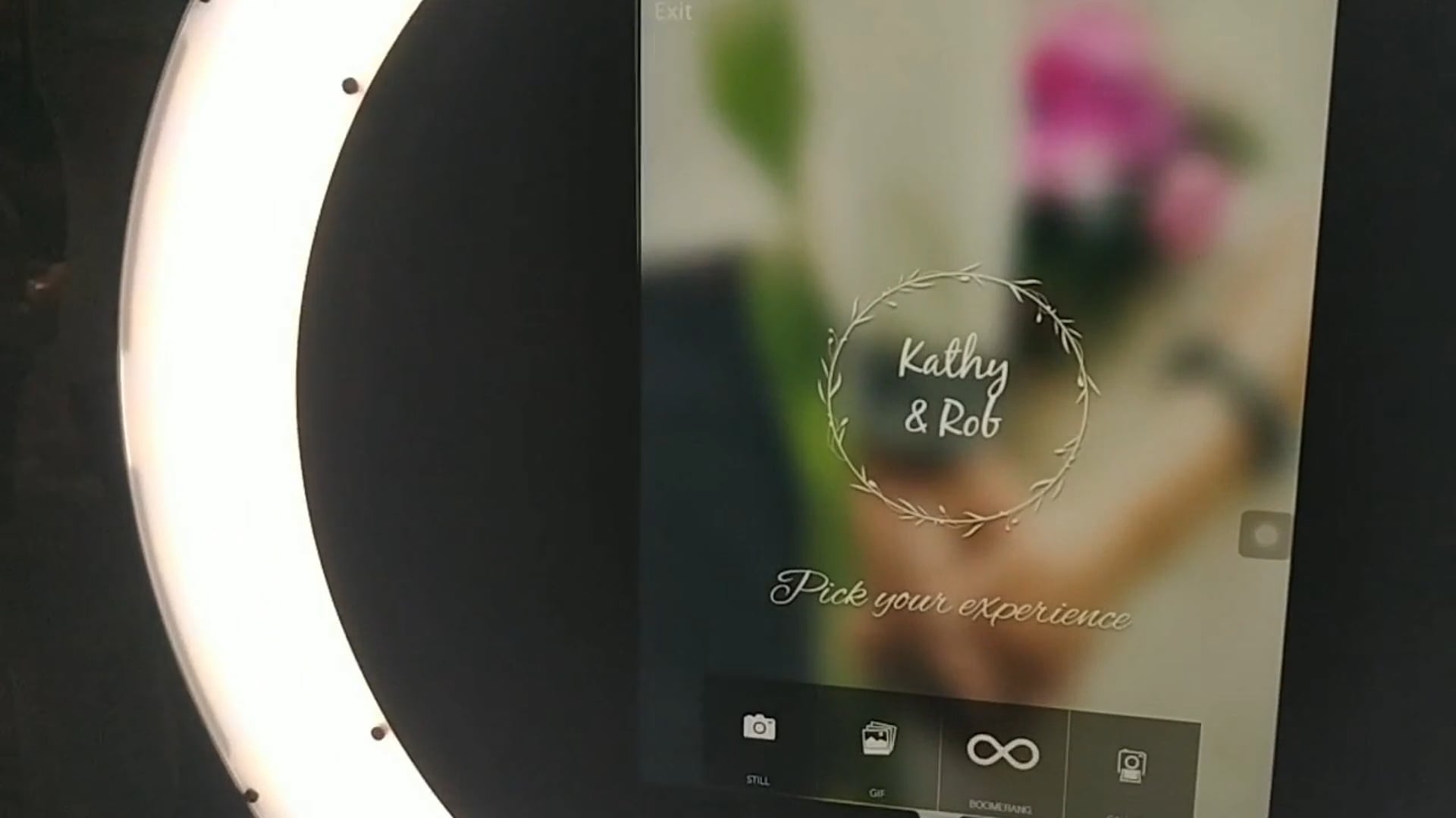 Kathy & Rob's Wedding Photo Booth