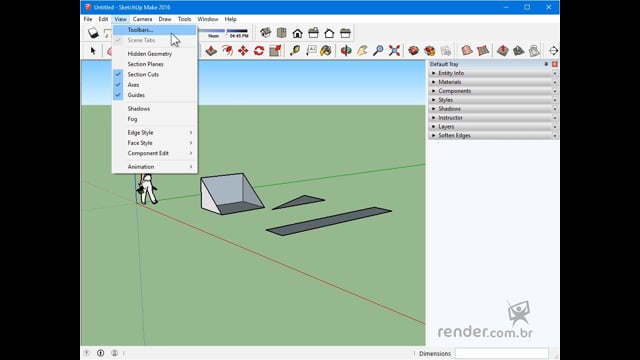 M1A2 - Conhecendo o SketchUp e sua Interface