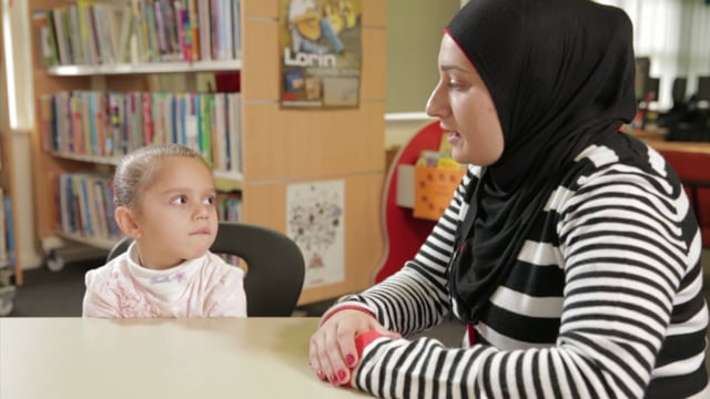 Telling stories with children