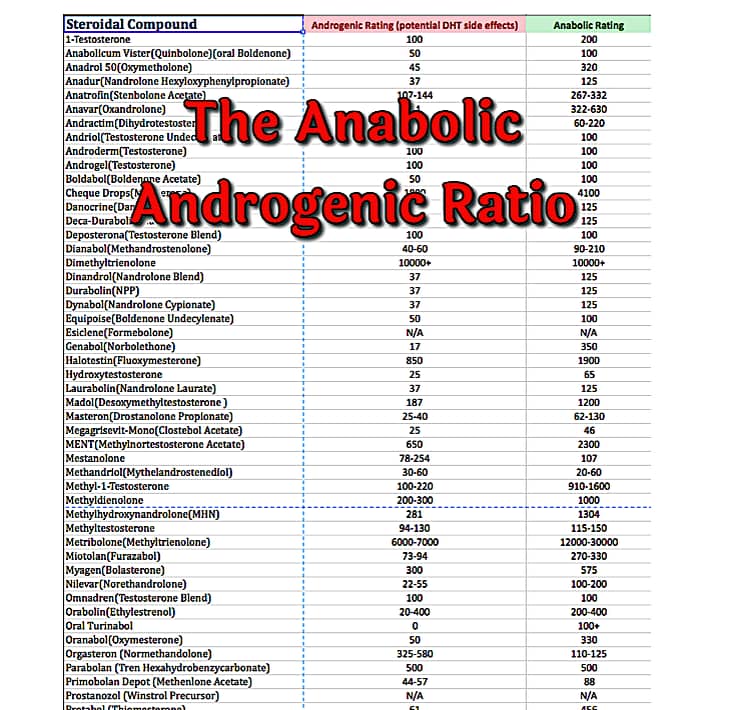 The Anabolic/Androgenic Ratios on Vimeo