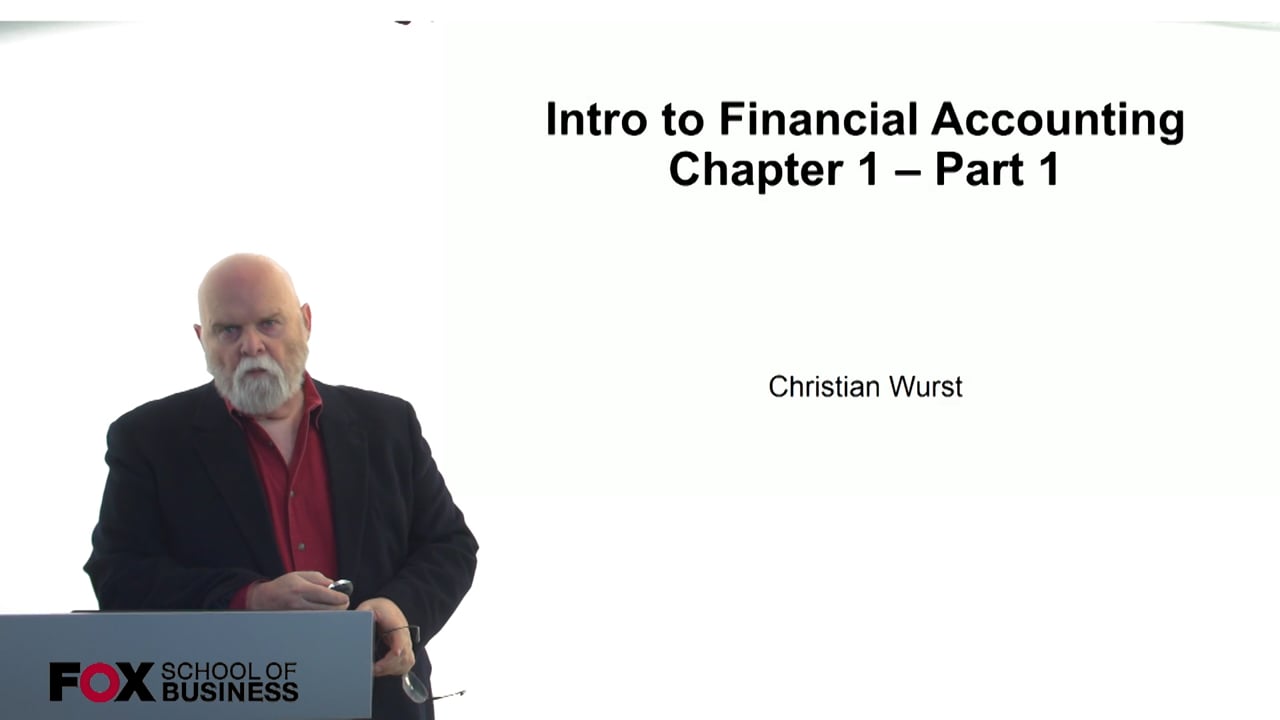 Login to view Intro to Financial Accounting – Accounting Chapter 1 – Part 1