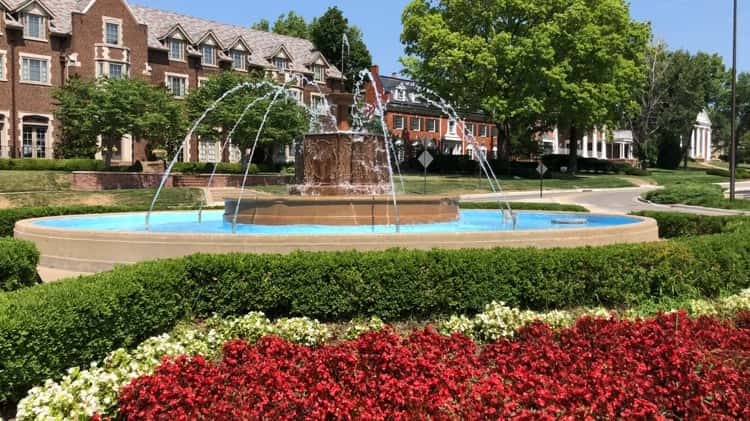 University of Kansas KU Chi Omega Fountain on Vimeo