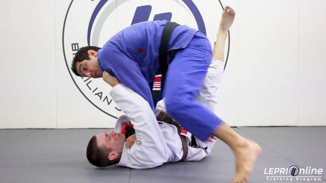 One Leg X-Guard Escape to Armbar Submission